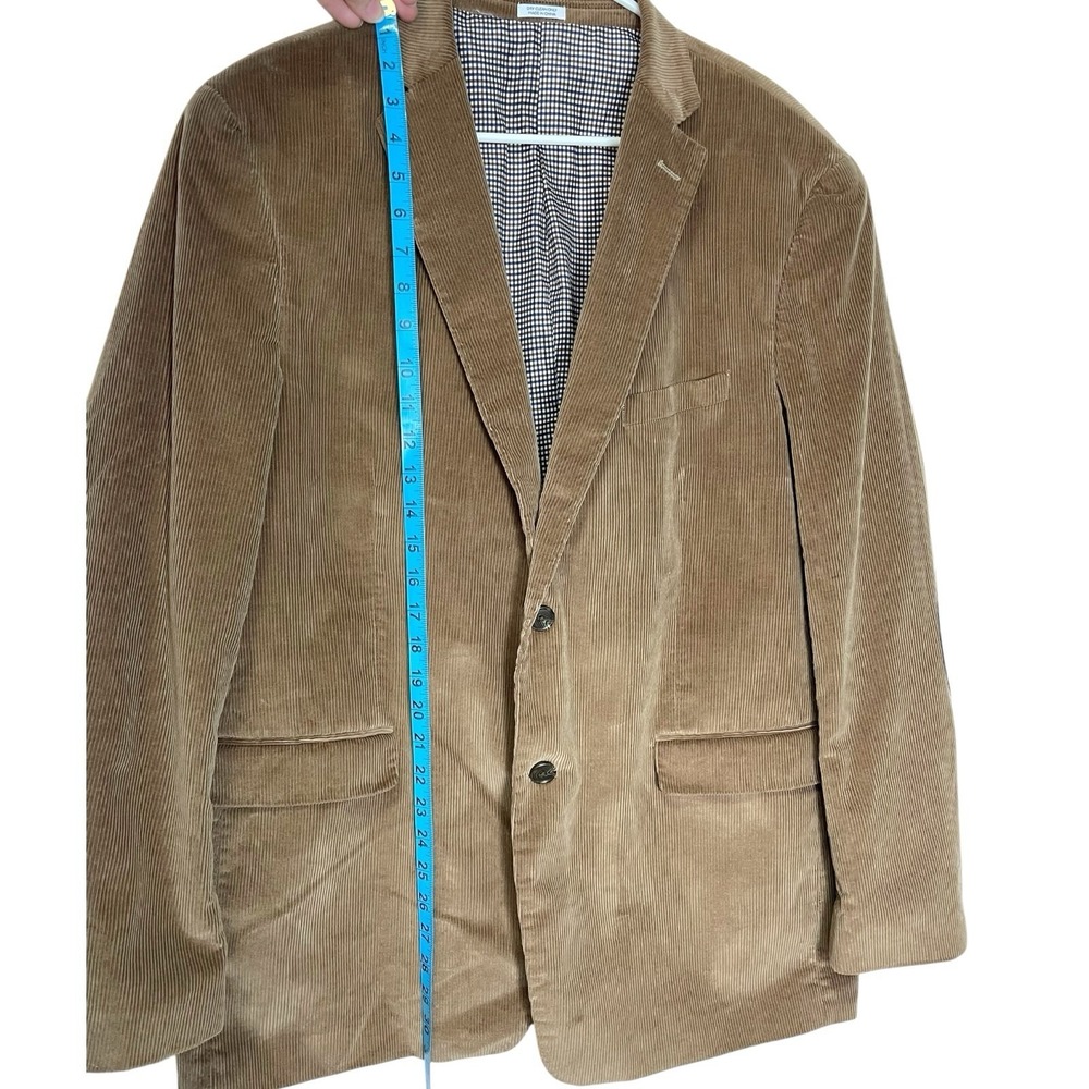 Saddlebred 44L Corduroy Blazer Elbow Patches Heritage Dark Academia Professor - Picture 6 of 13